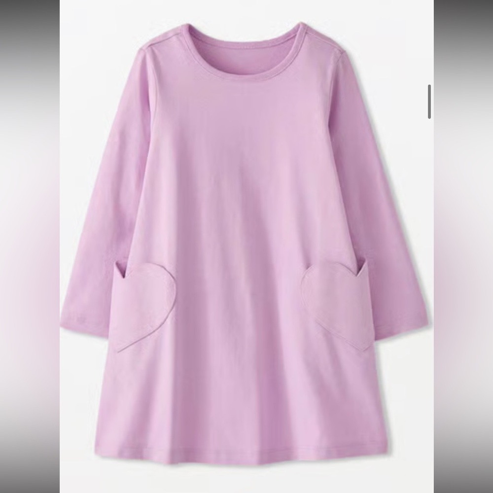 *Hanna Andersson Long Sleeve Sleeve Icon Dress
